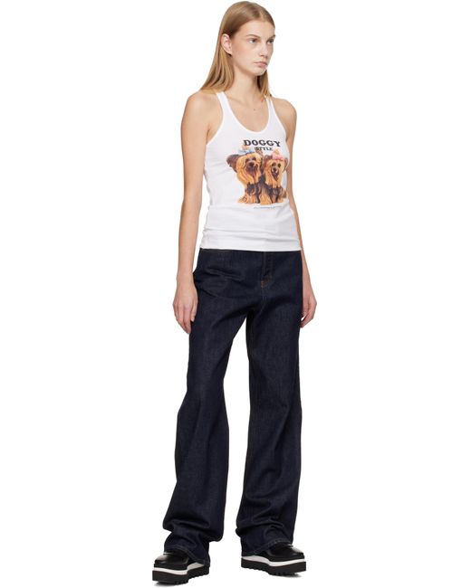 Stella McCartney Multicolor Jeff Koons Edition 'Doggy Style' Tank Top