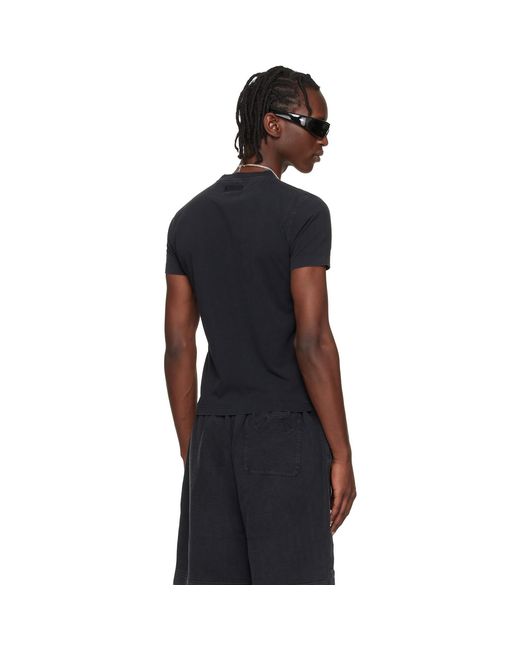 Vetements Black Sins Fitted T-Shirt for men