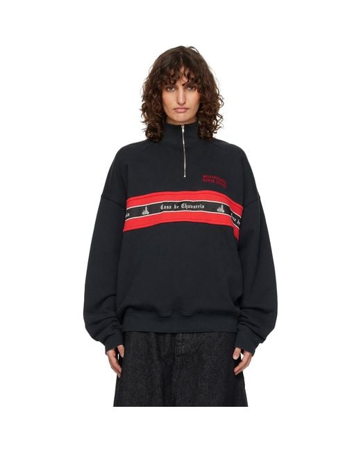 Willy Chavarria Black 'Casa De Chavarria' Gilroy Sweatshirt