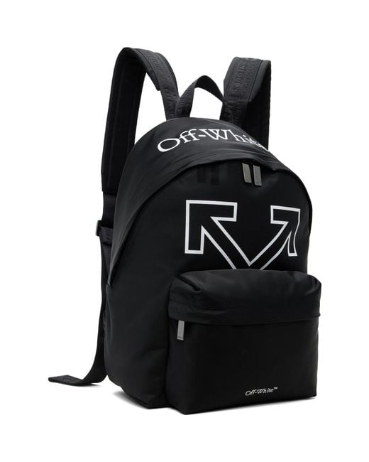 Off-White c/o Virgil Abloh Black Heritage Backpack for men