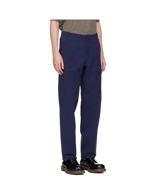 Veilance Blue Spere Trousers for men