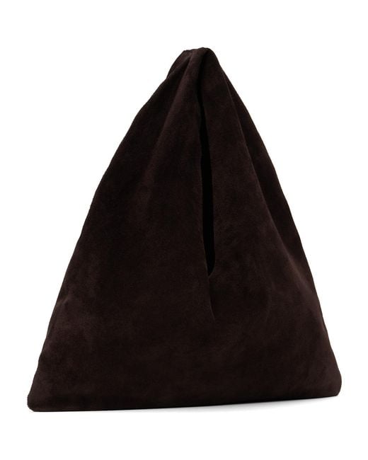 The Row Black Small Bindle Tote