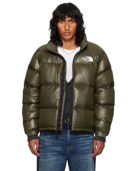 メンズ The North Face Ssense限定 カーキ 1996 レトロ ヌプシ ダウンジャケット Black