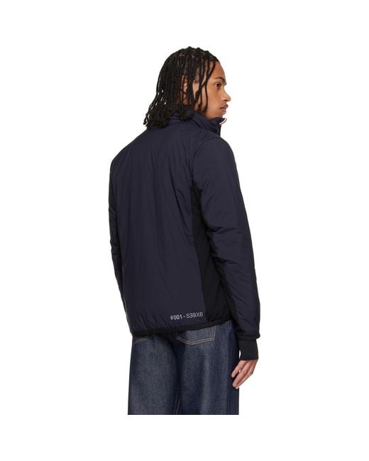 Moncler Blue Araripe Mid-Layer Down Jacket for men