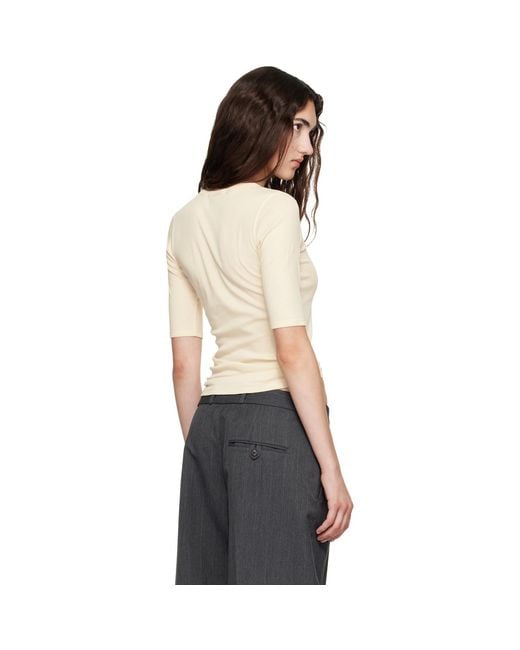 Flore Flore White Off- Anna T-Shirt