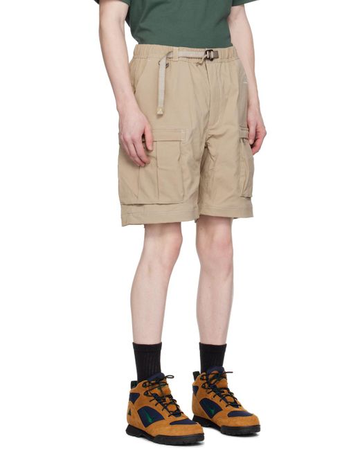 Nike Natural Khaki Smith Summit Cargo Pants for men
