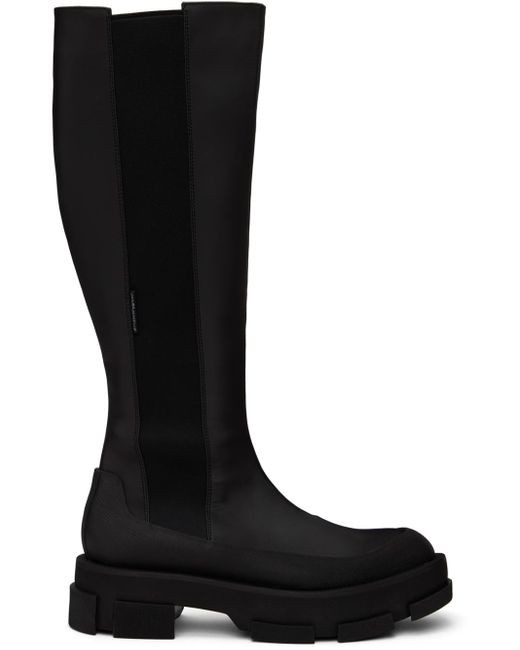 BOTH Paris Black Gao Platform Chelsea Boots for men
