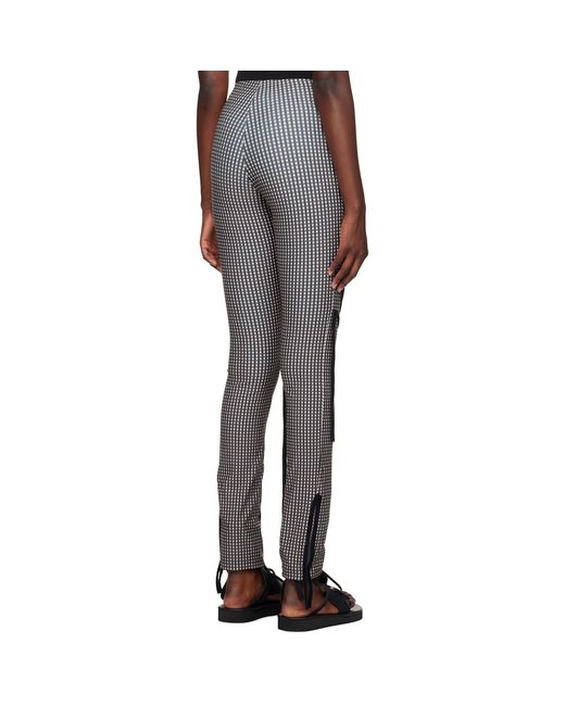 OTTOLINGER Black Green & Pink Strappy leggings