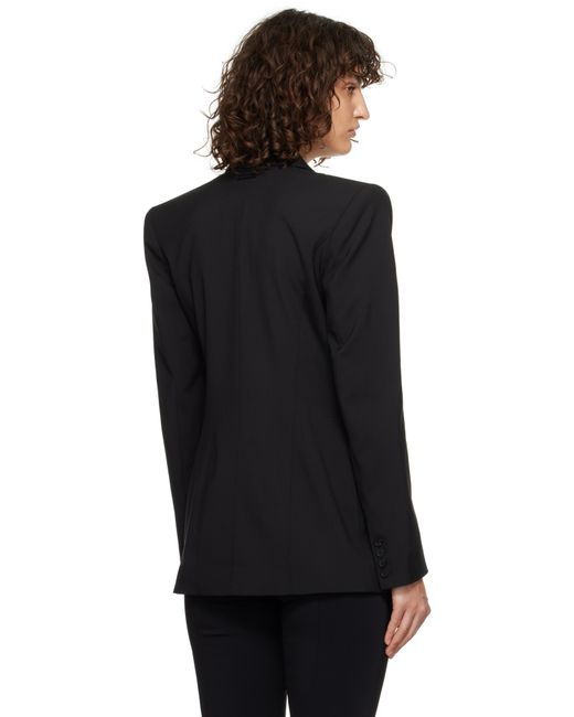 Mugler ブラック Pierced テーラードジャケット Black