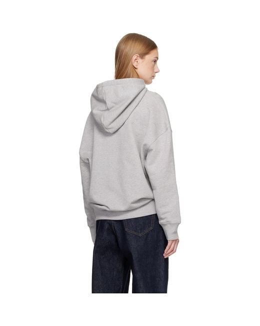 Stella McCartney Gray Jeff Koons Edition 'Slippery When Wet' Hoodie