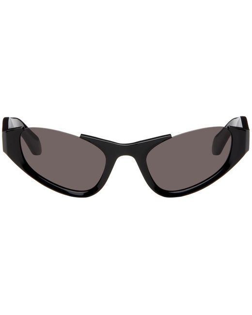 Alaïa lunettes de soleil œil-de-chat noires Alaïa en coloris Black