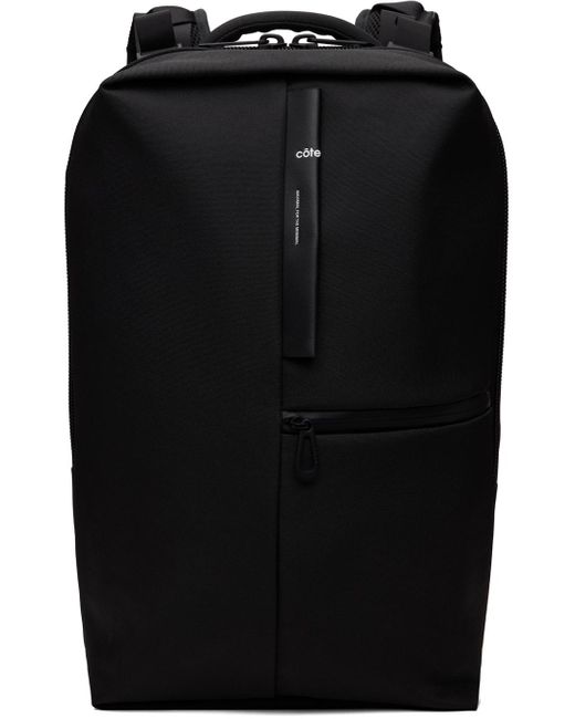 Côte&Ciel Black Sormonne Air Backpack for men