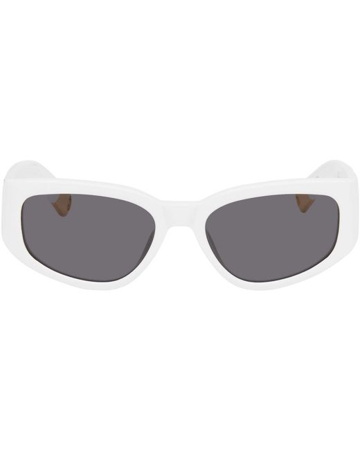 Jacquemus Black White 'les Lunettes Gala' Sunglasses
