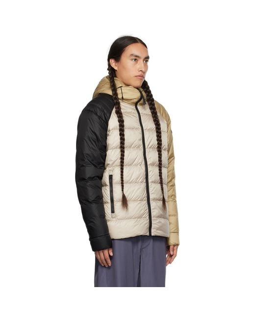 Canada Goose Black Beige Legacy Reversible Down Jacket for men