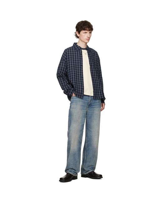 Won Hundred Blue Steve Jeans for men