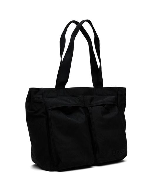 Boss Black Bonded-Logo Tote for men