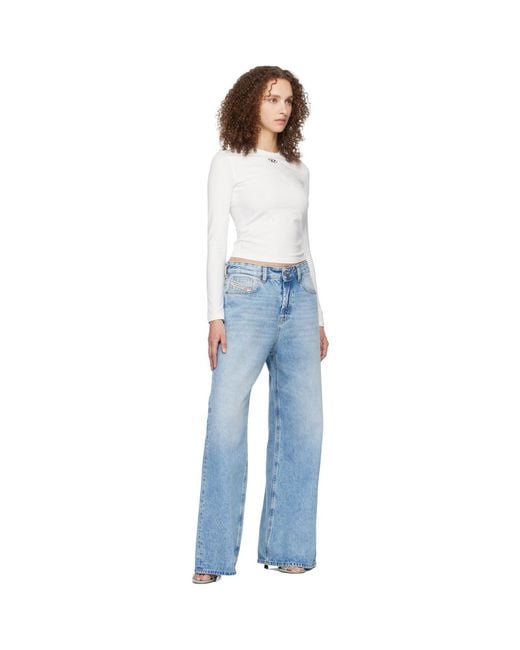 DIESEL Blue Relaxed 1996 D-Sire Jeans