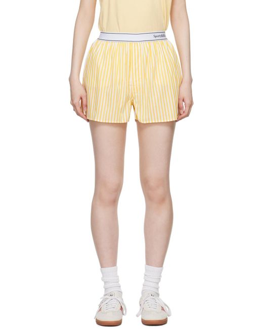 新品 Sporty & Rich Boxer Short ¥15,400 Sporty & Rich Pink Serif Logo Boxer Shorts