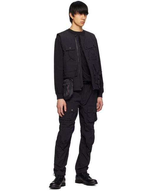 Pochette de promenade de style aviateur 5053 noire à motif réfléchissant Maharishi pour homme en coloris Black