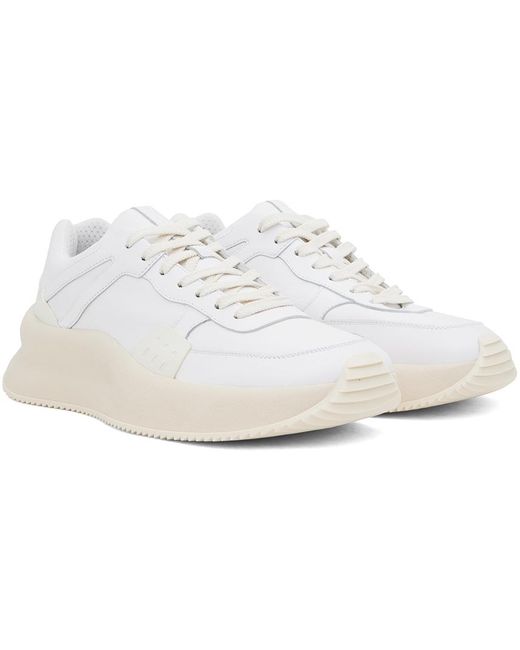 Dries Van Noten Black White & Off-white Platform Sneakers for men