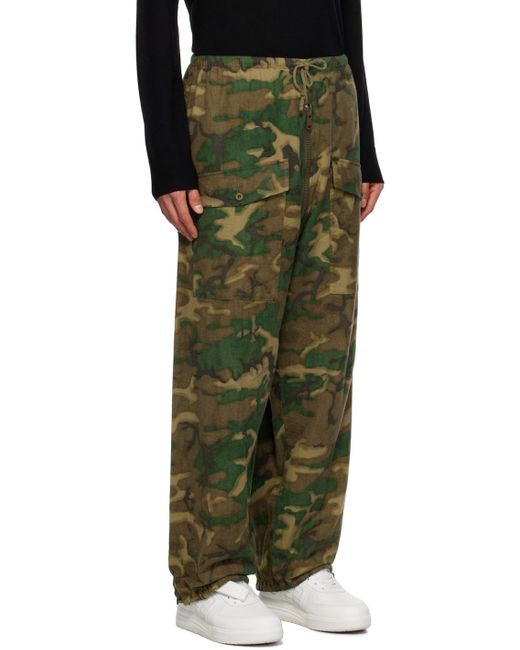 Givenchy Green Slim-Fit Trousers for men