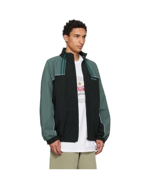 Martine Rose Black T-Lining Track Jacket for men