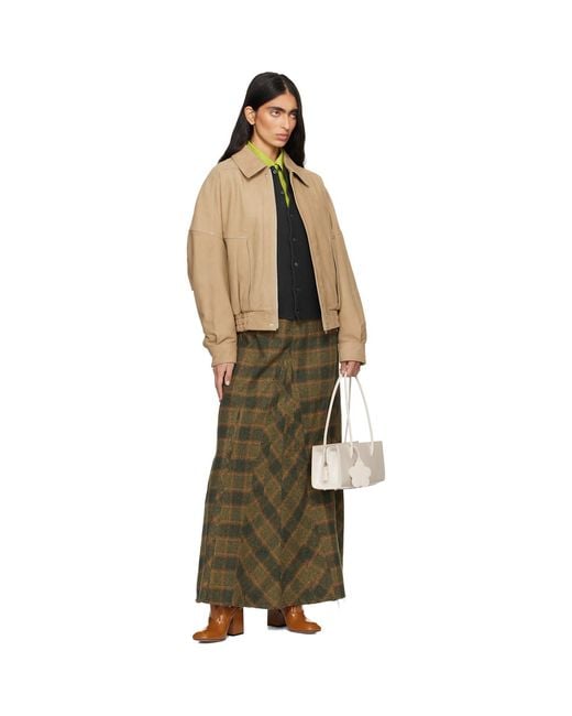 Marni Brown Leather Trunkaroo Knee-High Tall Boots