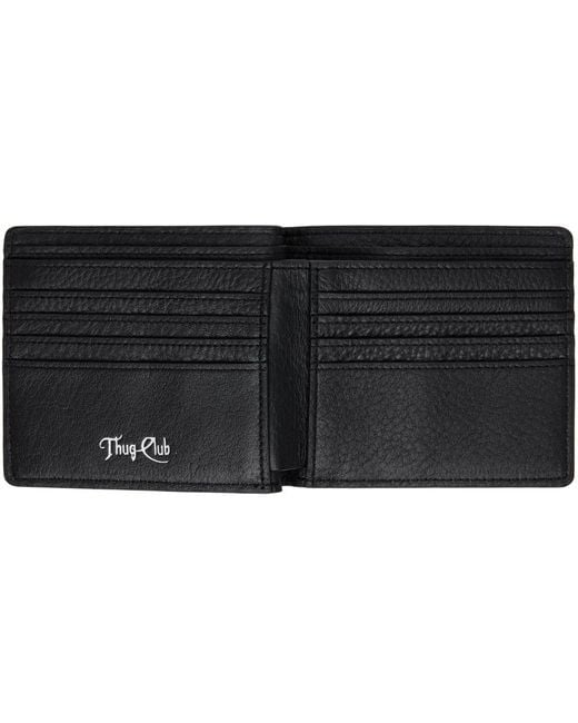 THUG CLUB Black Rock Wallet for men