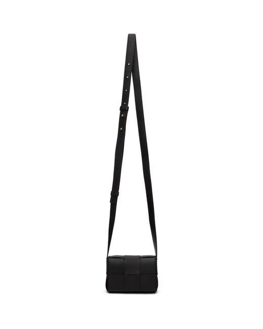 Bottega Veneta Black Cassette Shoulder Bag