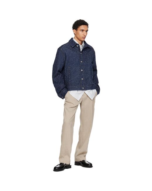 Jacquemus Blue 'The Mirada De-Nîmes' Denim Jacket for men