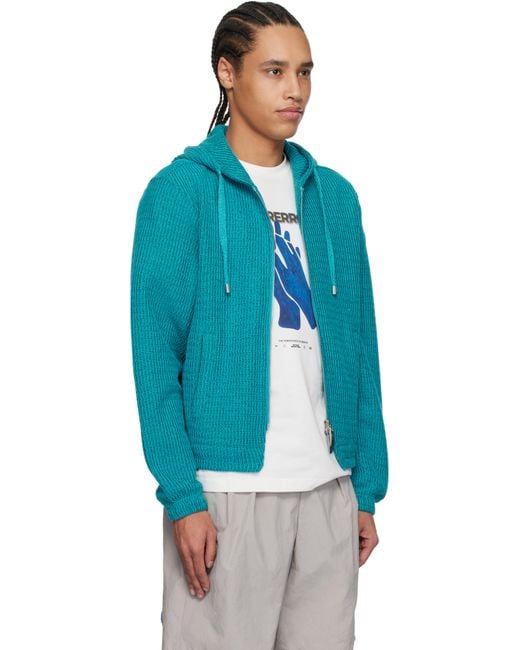 Adererror Blue Lunel Zip-Up Product. 30 Hoodie for men