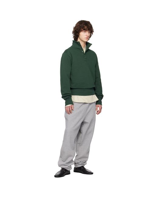 Pull Molletonné Port Vert Entire studios pour homme en coloris Green