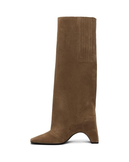 Coperni Brown Bridge Tall Boots