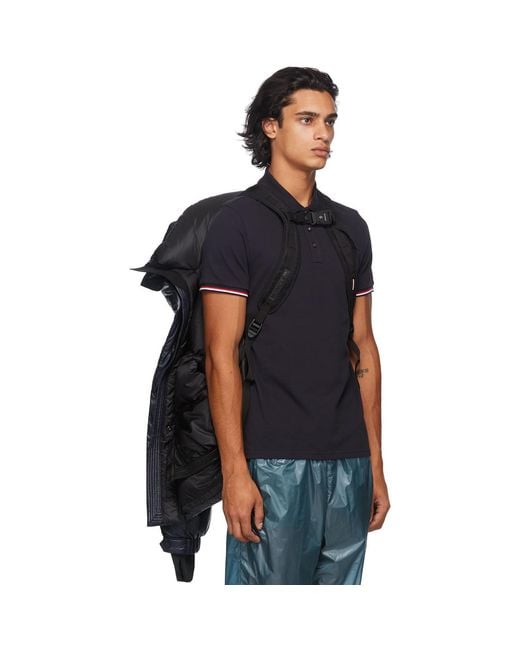 Moncler Blue Down Gressan Coat for men