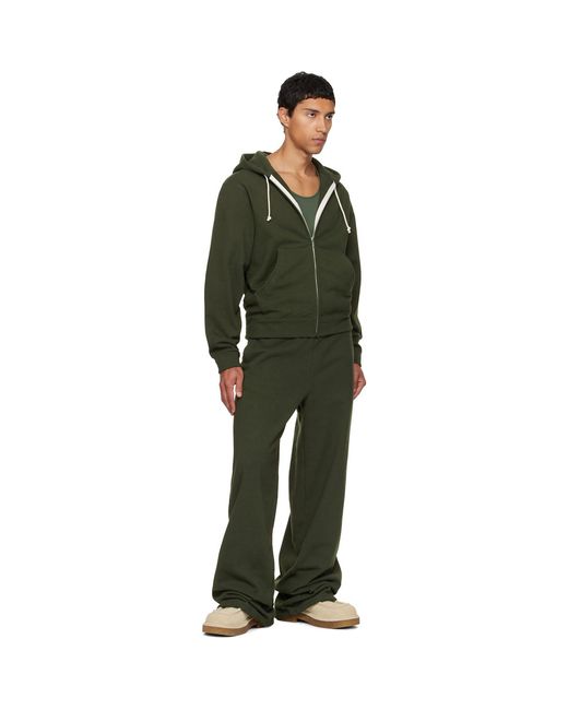Veneda Carter Green Ssense Exclusive Duo Sweatpants for men