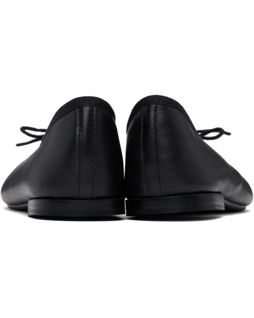Ballerines Lilouh Noires À Bout En Amande Repetto en coloris Black