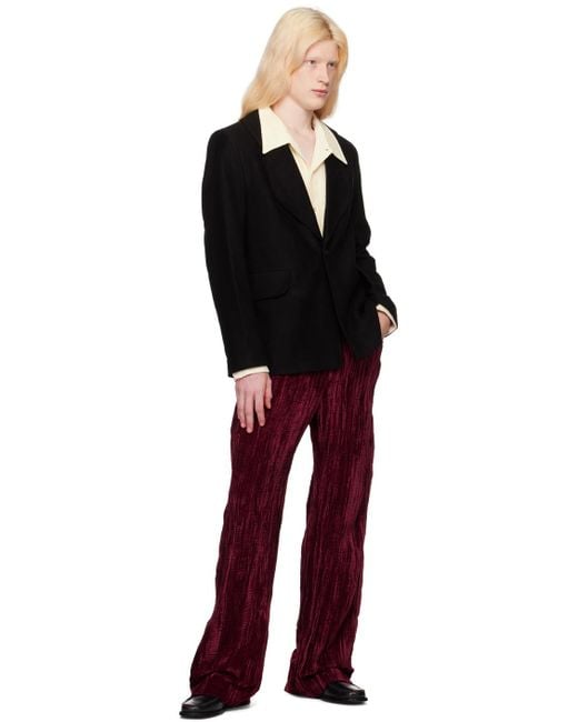 Séfr Red Maceo Trousers for men