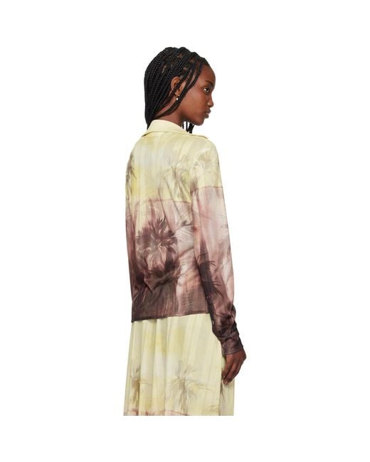 Palm Angels Multicolor Sunset Palms Shirt