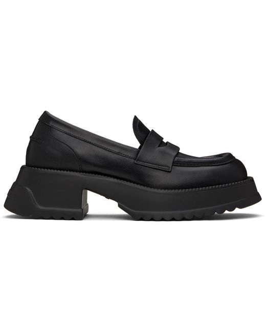 Marni Black Pinched Seam Loafers