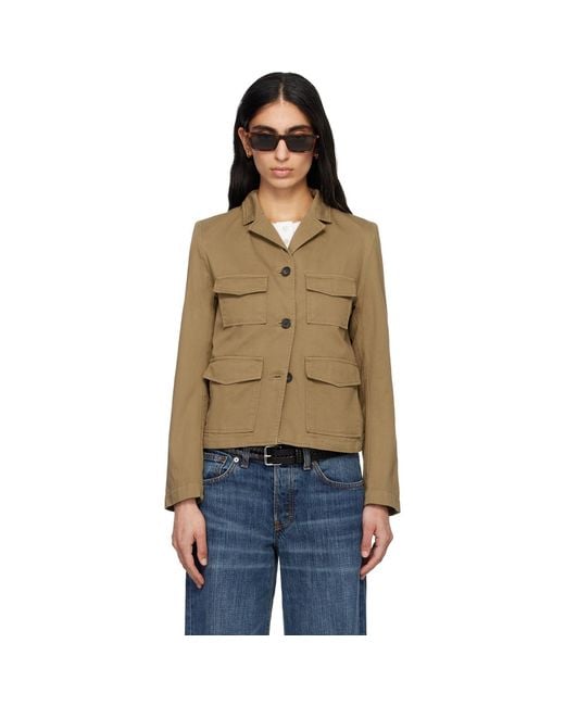 Jeanerica Natural Khaki Carole Jacket