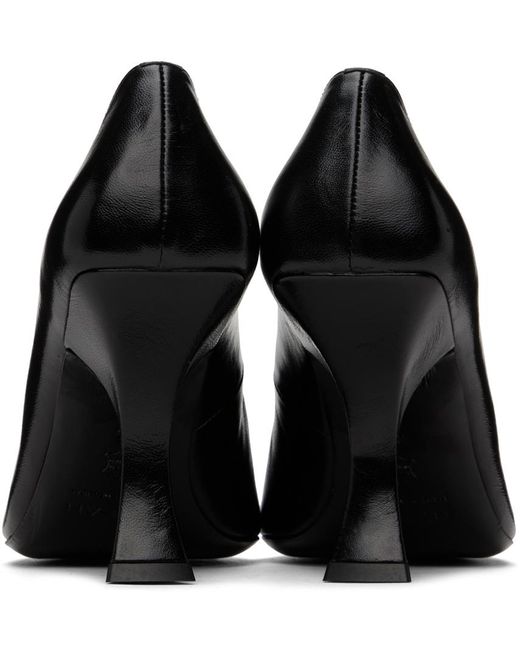 By Far Ssense Exclusive Black Viva Heels