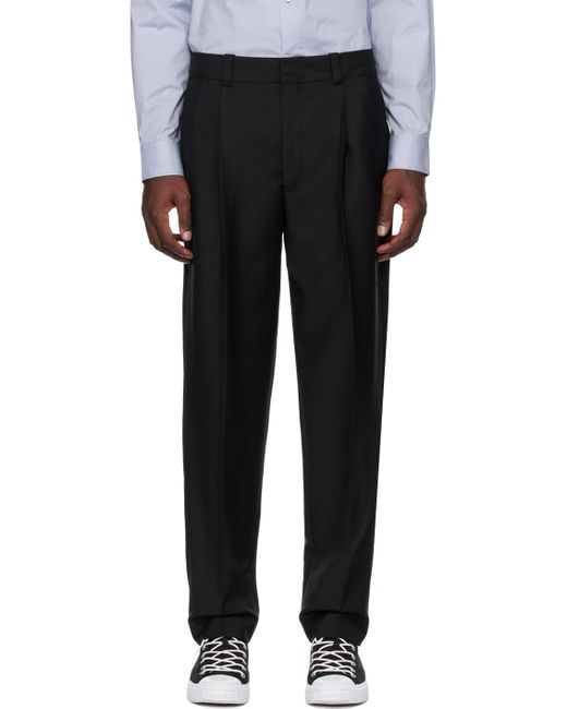 Acne Black Tailored Trousers for men