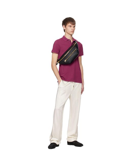 Tom Ford Pink Tennis Polo for men