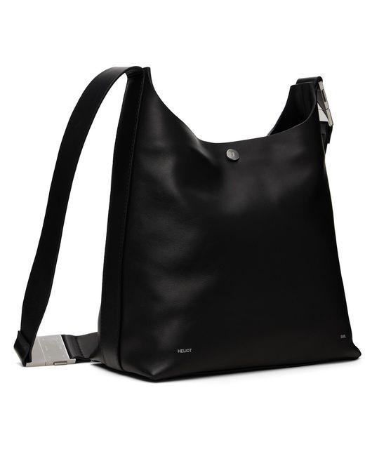 HELIOT EMIL Black Mantica Bag for men