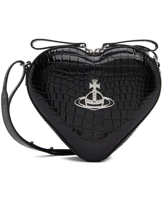Vivienne Westwood 黑心手袋black heart bag, 女裝, 手袋及銀包, 長銀包- Carousell