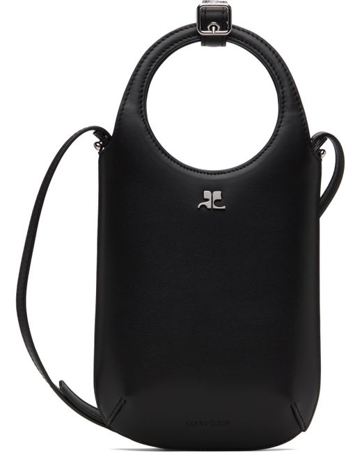 トートバッグ Courreges Slim Holy Handbag - Courreges - Satin - Black HOLY DENIM BAG - courrèges