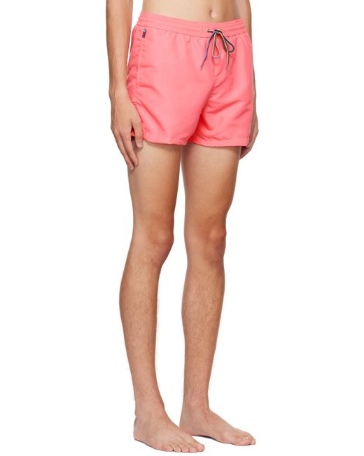 PS by Paul Smith Pink Zebra Swim Shorts for men