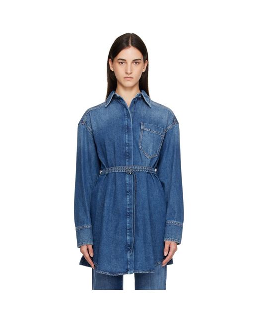 Sportmax Blue Eridani Denim Jacket