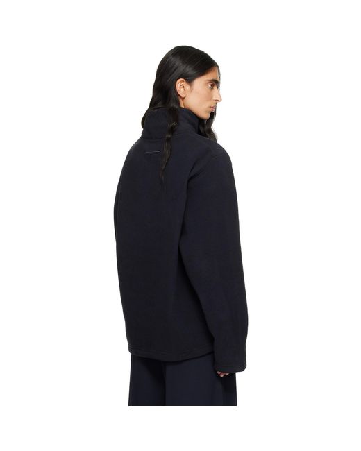 MM6 by Maison Margiela Blue Salomon Edition Pile Turtleneck