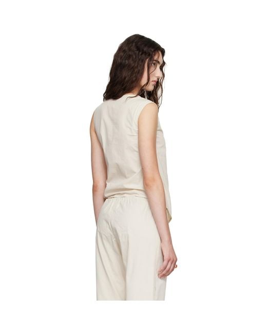 Brooke Callahan Natural Wrap Top